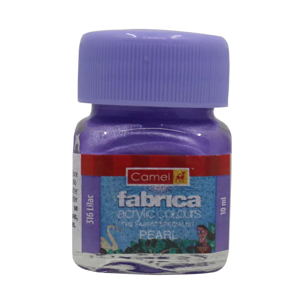 Camel Fabrica Acrylic Colours Pearl (Loose Colours) 10ml Camel